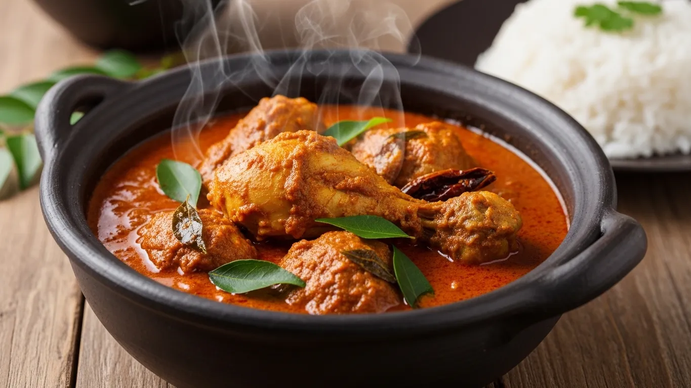 Sri Lankan Chicken Curry Recipe (Kukul Mas Curry) – Authentic Spicy Coconut Chicken Guide