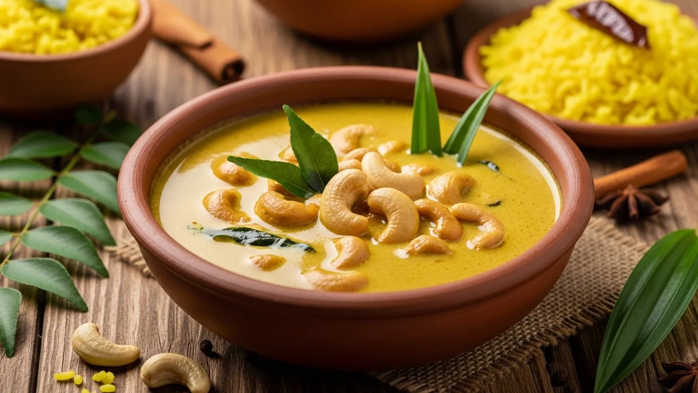 Sri Lankan Cashew Curry (Kaju Maluwa)